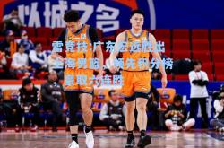 雷竞技:广东宏远胜出上海男篮，领先积分榜，豪取六连胜
