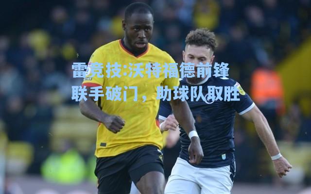 沃特福德前锋联手破门，助球队取胜