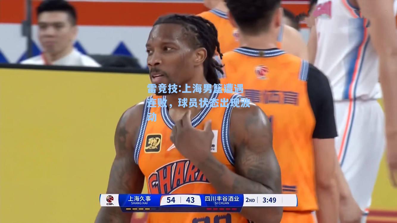 上海男篮遭遇连败，球员状态出现波动