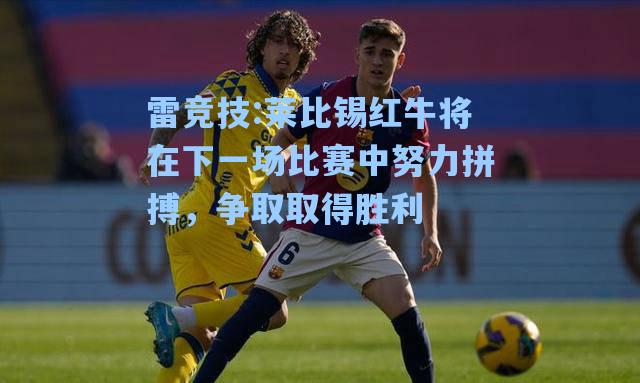 莱比锡红牛将在下一场比赛中努力拼搏，争取取得胜利